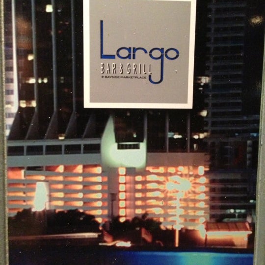 รูปภาพถ่ายที่ Largo Bar &amp; Grill โดย IBflorida I. เมื่อ 9/29/2012