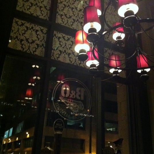 Photo taken at B&amp;O American Brasserie by Patrick T. on 12/29/2012