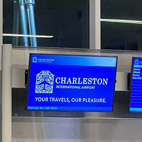 Photo taken at Charleston International Airport (CHS) by Rob S. on 5/1/2024