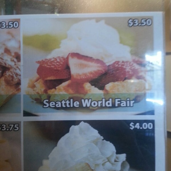 The Seattle World's Fair Waffle is the best!