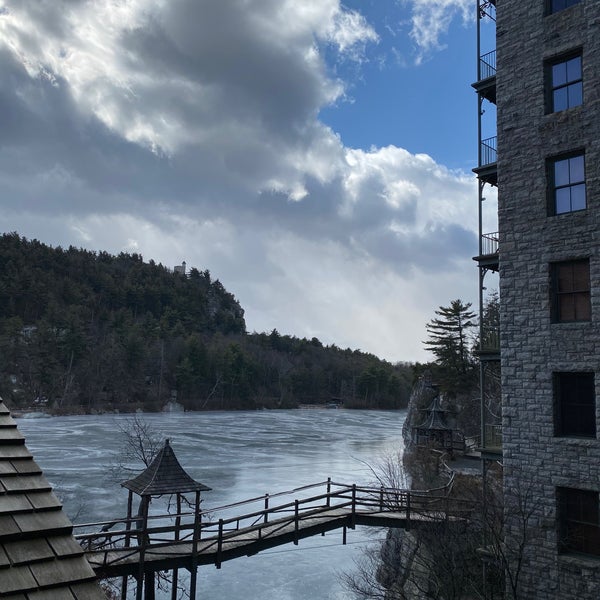 Photo taken at Mohonk Mountain House by jeffrey a. on 2/29/2020