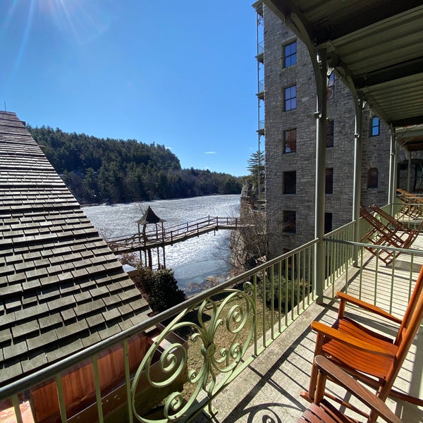 Photo taken at Mohonk Mountain House by jeffrey a. on 3/1/2020