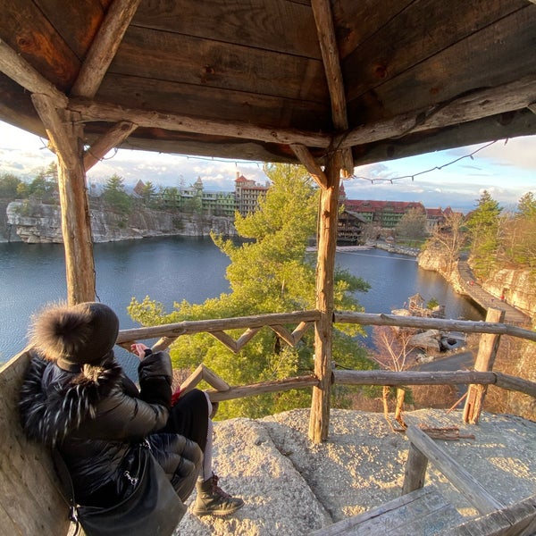 Photo taken at Mohonk Mountain House by jeffrey a. on 11/18/2020