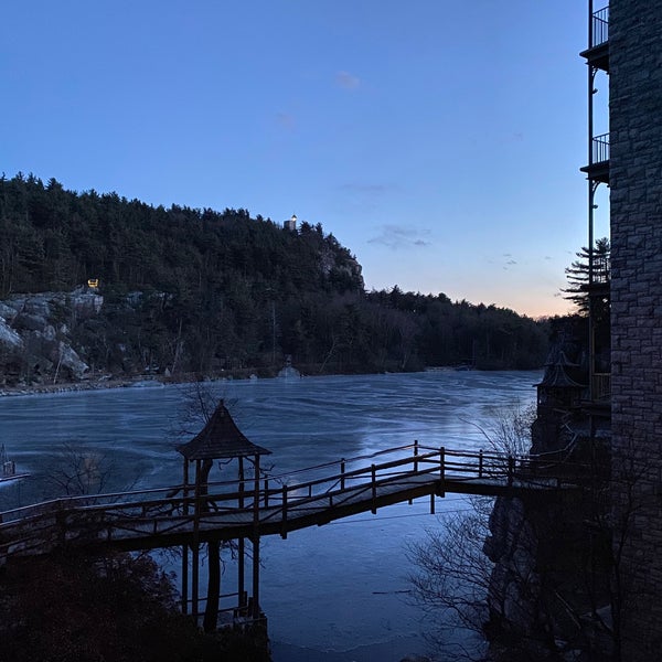 Photo taken at Mohonk Mountain House by jeffrey a. on 2/29/2020