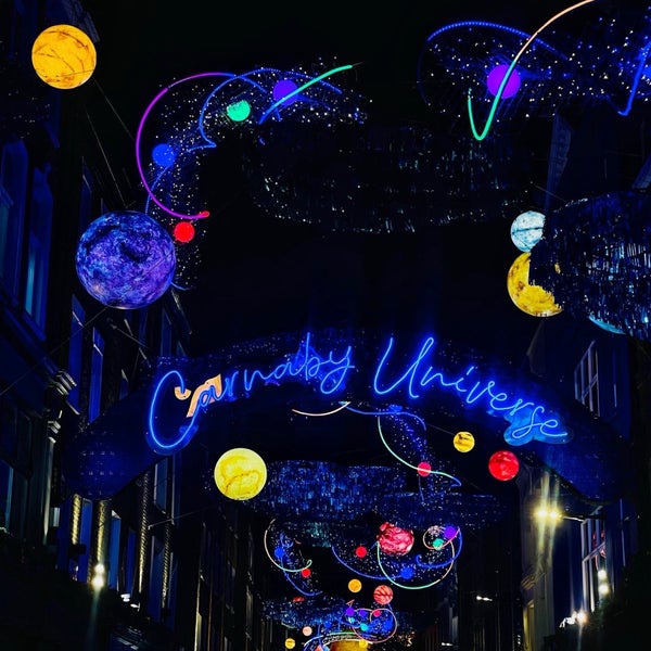 Photo taken at Carnaby Street by Tatiana D. on 12/16/2023