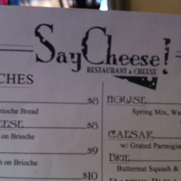 1/26/2013 tarihinde Rochelleziyaretçi tarafından Say Cheese! Restaurant &amp; Cheese'de çekilen fotoğraf