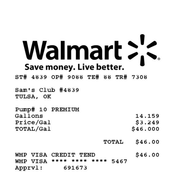 Sam's Club Gas Station Tulsa, OK