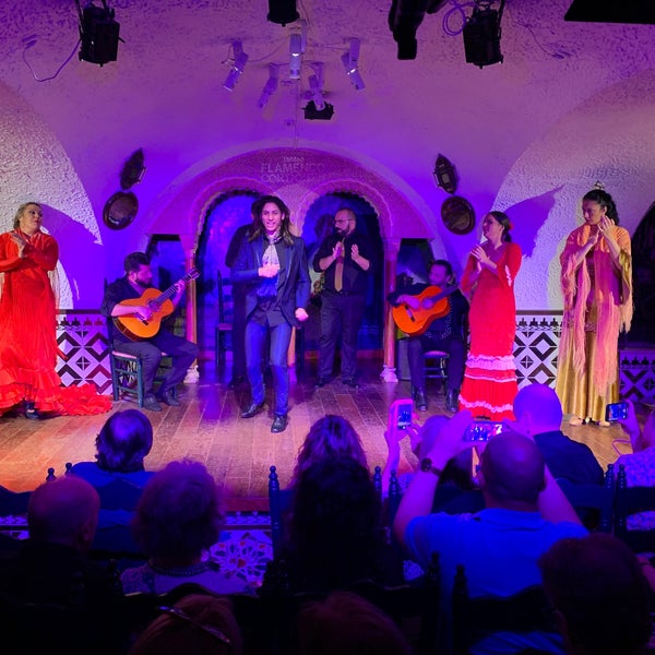Photo taken at Tablao Flamenco Cordobés by Scott W. on 9/28/2019