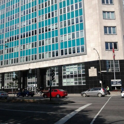 Canada Revenue Agency Government Building In Ville Marie