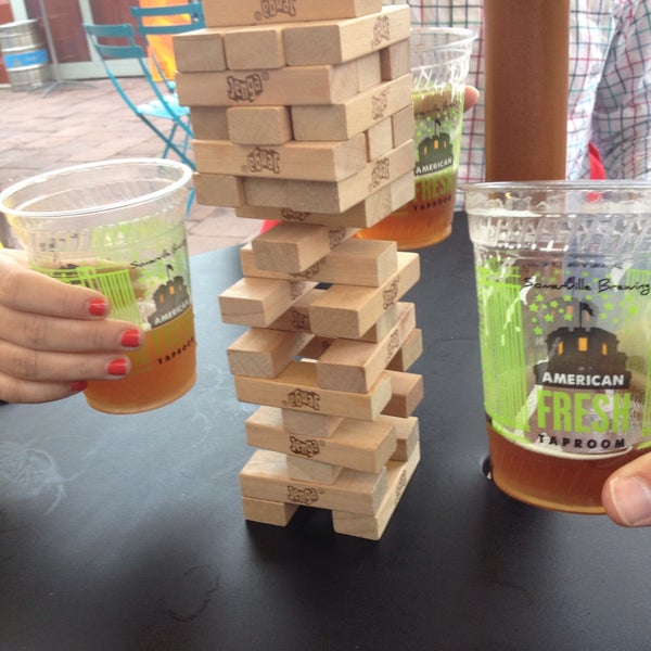 Photo taken at American Fresh Beer Garden by SF on 6/28/2015