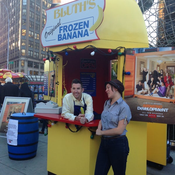 5/14/2013 tarihinde Dara-Ann B.ziyaretçi tarafından Bluth’s Frozen Banana Stand'de çekilen fotoğraf