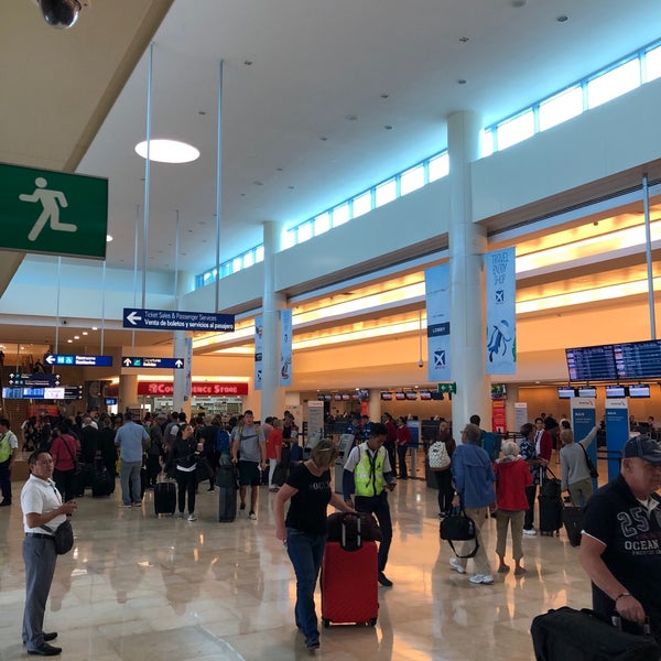 1/15/2019 tarihinde Philipp S.ziyaretçi tarafından Cancún Uluslararası Havalimanı (CUN)'de çekilen fotoğraf
