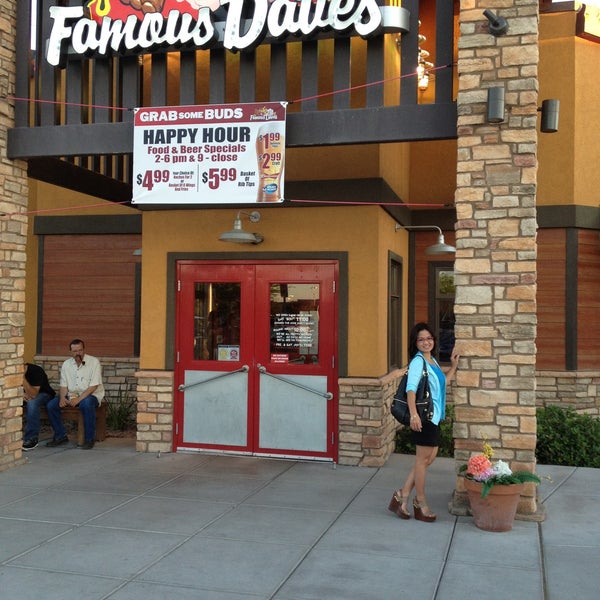 Photo taken at Famous Dave&#39;s by Marites B. on 5/13/2013