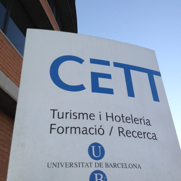 Photo prise au CETT Tourism &amp; Hospitality Education/Research par Enric A. le1/28/2013