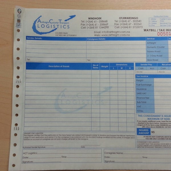 ACT Logistics Office in Windhoek