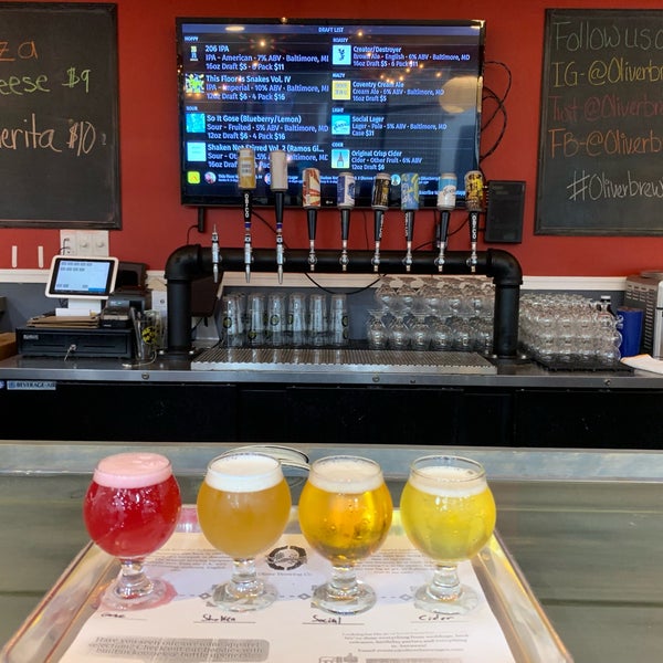 Photo taken at oliver brewing co by Stu L. on 6/21/2019