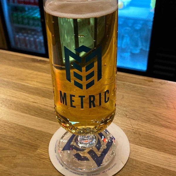 Photo taken at Metric Brewing by Stu L. on 12/10/2019