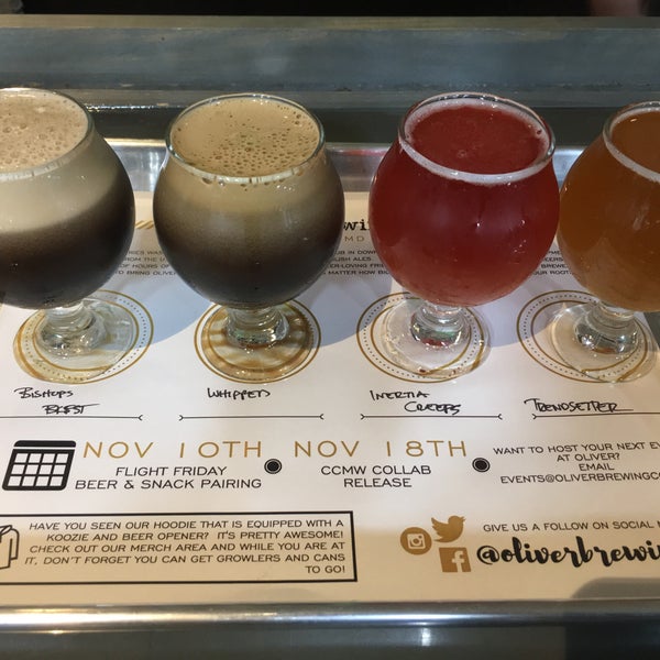 Photo taken at oliver brewing co by Stu L. on 11/4/2017