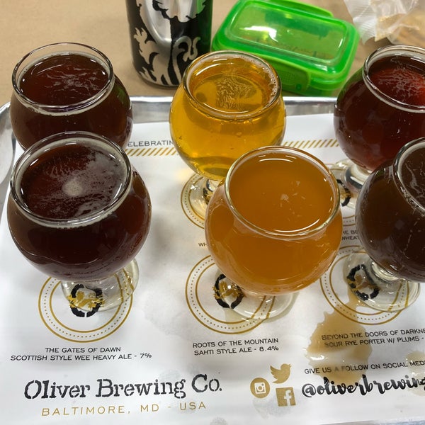 Photo taken at oliver brewing co by Stu L. on 1/13/2018