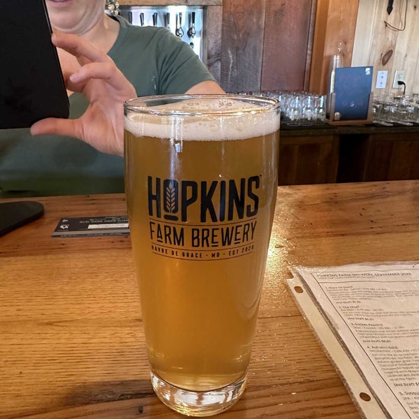Photo taken at Hopkins Farm Brewery by Stu L. on 10/6/2022