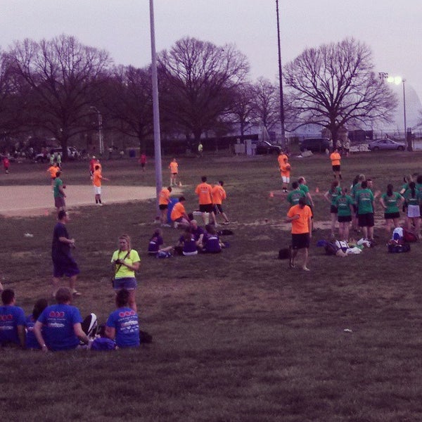 Patterson Park Kickball Baseball Field in Baltimore