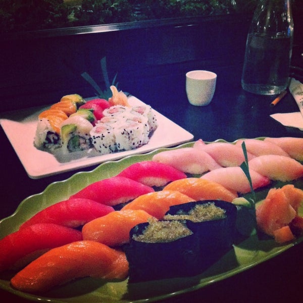 Photo taken at Bushido Japanese Restaurant by Kristen M. on 1/7/2013