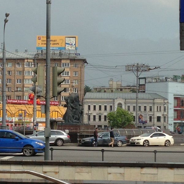 Площадь краснопресненская застава