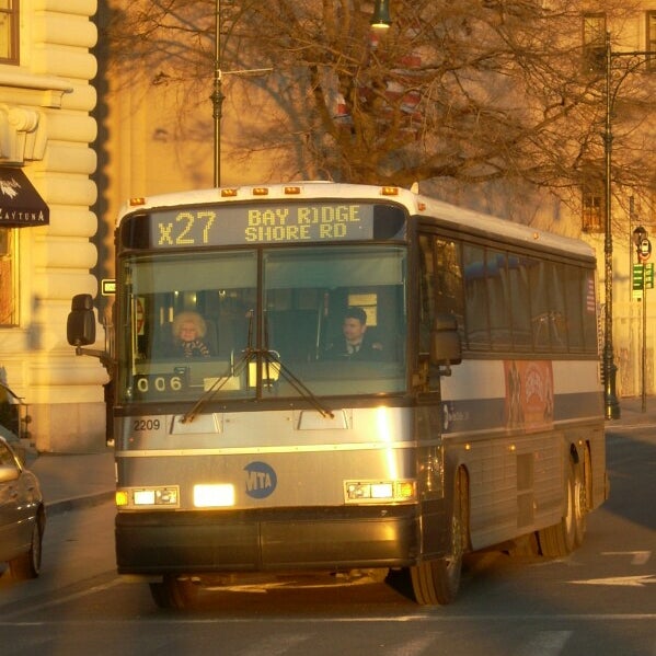 photos at mta bus shore rd 88 st b16 x27 x37 bus stop in brooklyn