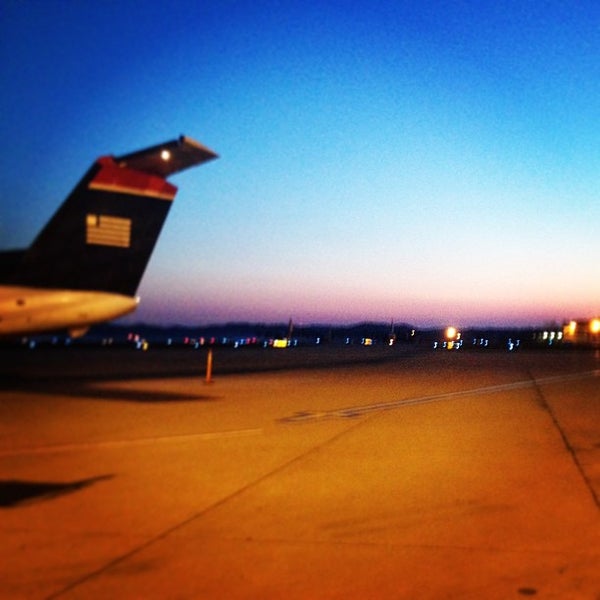Photo taken at Yeager Airport (CRW) by Darissa on 4/26/2013