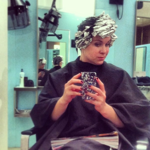 Photo taken at Mario Tricoci Hair Salon &amp; Day Spa - Chicago by Nic on 12/21/2012