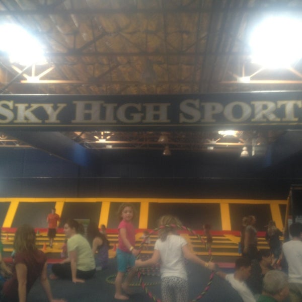 Photo taken at Sky High Sports Valencia by Brittany F. on 4/8/2013