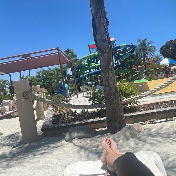 Photo taken at Hurricane Harbor Los Angeles by Brittany F. on 6/26/2022