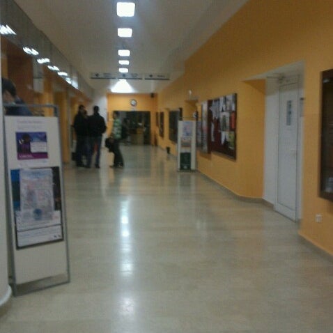 Photo taken at Fakultet organizacionih nauka by Jovana Z. on 11/14/2012