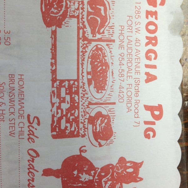 Foto scattata a Georgia Pig Barbecue Restaurant da @Gabe247 il 3/23/2013