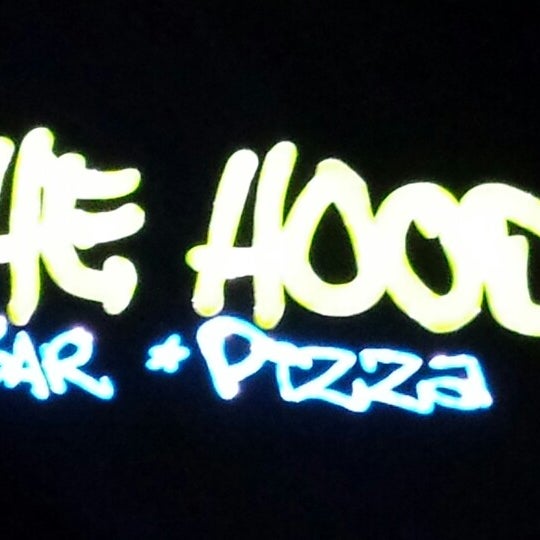 Photo taken at Hood Bar &amp; Pizza by Chris T. on 1/24/2014