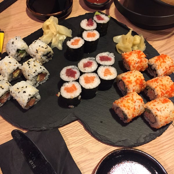 6/16/2018 tarihinde Seyhan K.ziyaretçi tarafından Sushi Lab'de çekilen fotoğraf