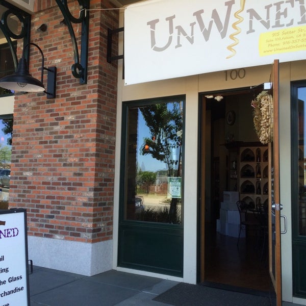 UnWined Wine Bar in Folsom
