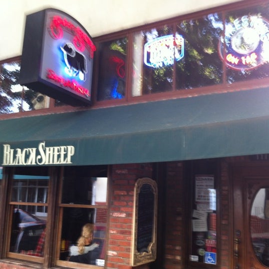 Photo taken at Black Sheep Bar &amp; Grill by Bob Q. on 11/11/2012