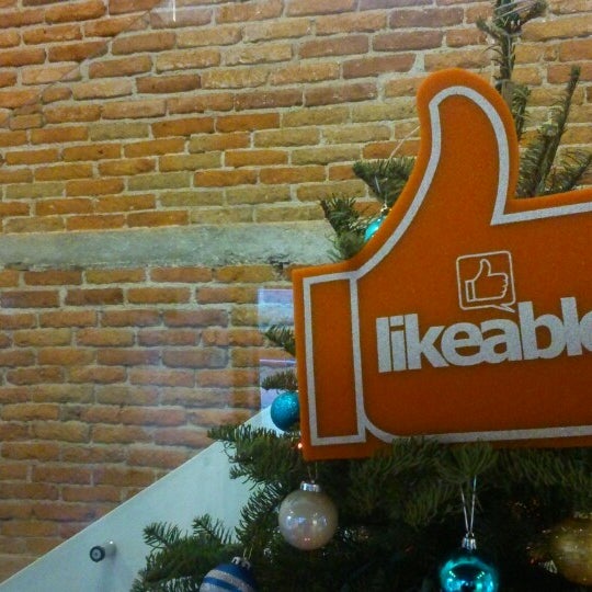 Photo taken at Likeable Media by Andrés C. on 12/17/2013