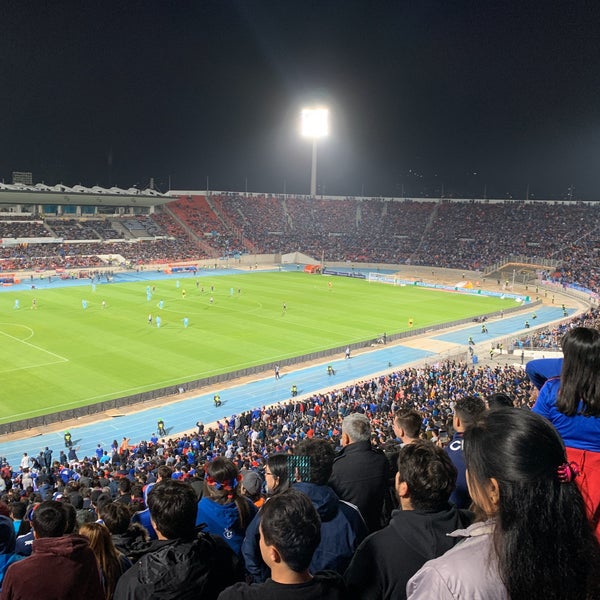 Снимок сделан в Estadio Nacional Julio Martínez Prádanos пользователем Matías C. 10/18/2019
