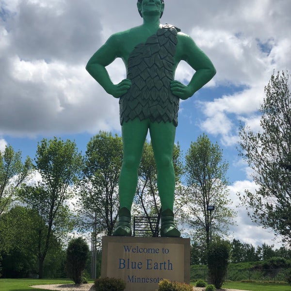 Photo taken at Jolly Green Giant Statue by Kristen M. on 5/22/2019