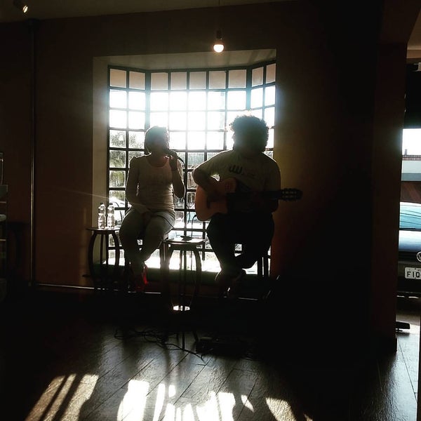 Photo taken at Santa Crema Café by Nicolly B. on 10/24/2015