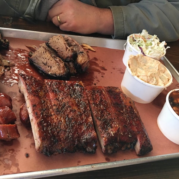 Photo taken at The Proper Pig Smokehouse by Teresa L. on 3/10/2018