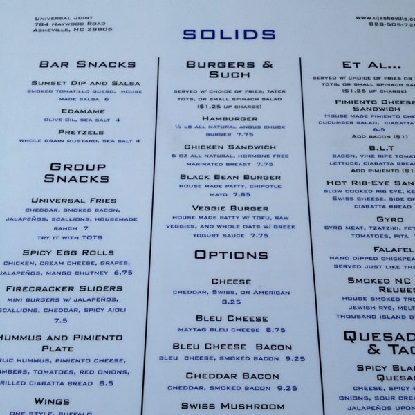 Universal Joint Menu >> Photos At Universal Joint Sandwich Place Universal Joint Menu >> Photos At Universal Joint Sandwich Place