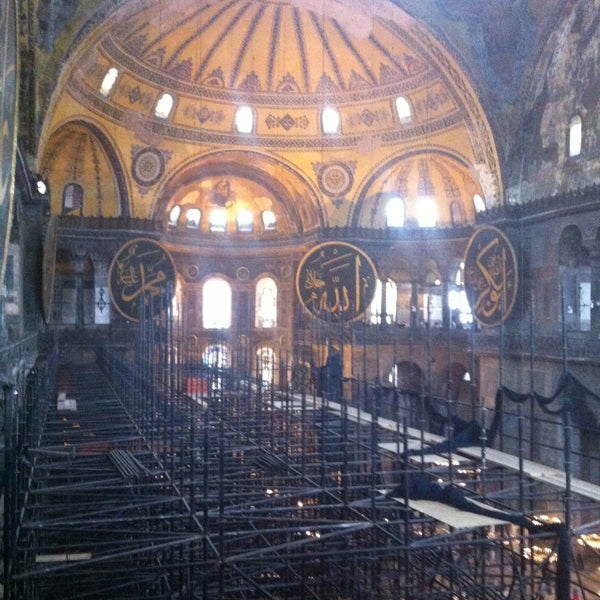 Photo taken at Hagia Sophia by Olga S. on 5/14/2013