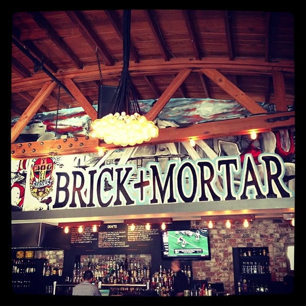 Photo taken at Brick + Mortar by Kelley W. on 12/18/2012