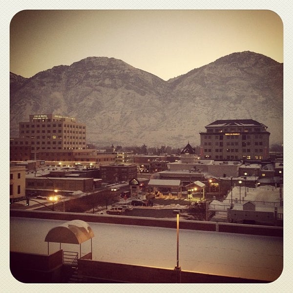 Photo taken at Provo Marriott Hotel &amp; Conference Center by Patrick F. on 12/12/2013