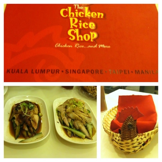 singapore chicken rice shop