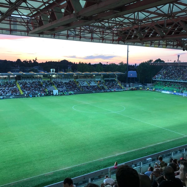 Foto diambil di Orogel Stadium Dino Manuzzi oleh Matteo C. pada 8/17/2019