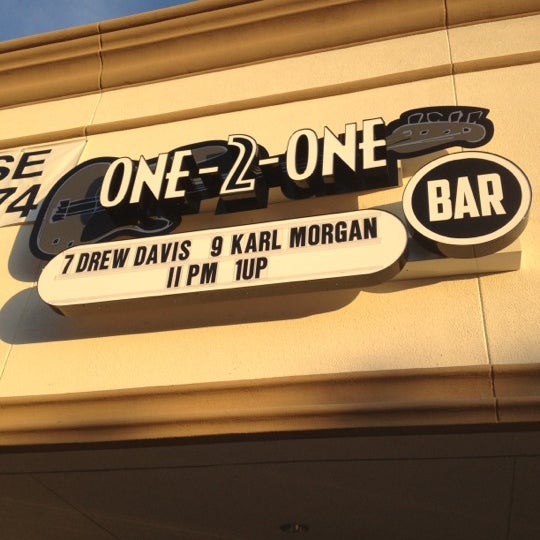 Photo taken at One-2-One Bar by Mike Q. on 10/24/2012